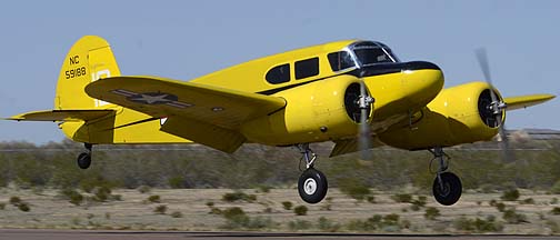 Cessna T-50 N59188, Cactus Fly-in, March 3, 2012